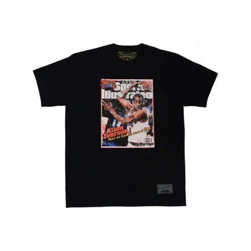 MITCHELL NESS x TIYUHUABAO LIANMINGKUAN Комплект в форме рукава T-рубашка Унисекс Черный