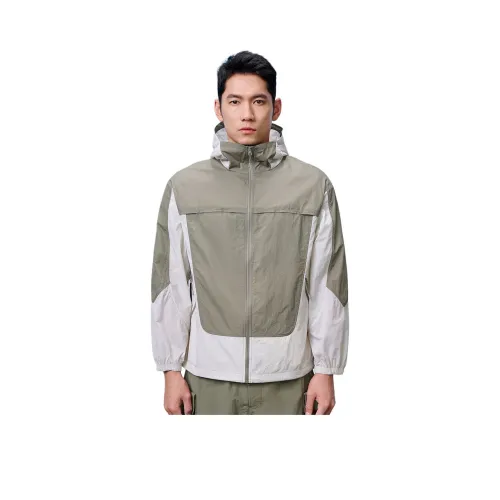 OUTDOOR PRODUCTS Одежда с защитой от солнца Мужская Серебристый Зеленый Белый