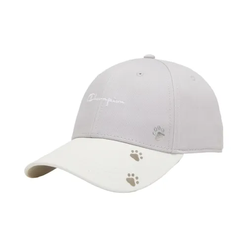 Champion Хлопок Кепки Унисекс Текстурированный Серый Молочно-белый