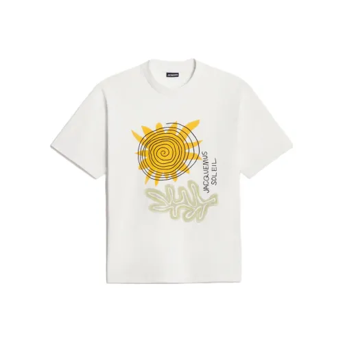 Jacquemus X Saks Co Бренд SS23 Бежевые Мужские T-рубашки