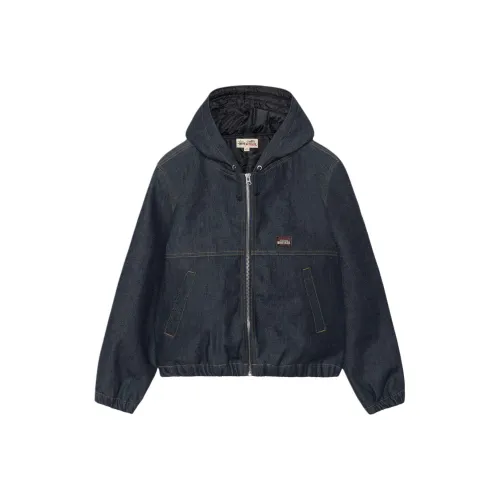 Stussy SS25 INDIGO Унисекс Куртки