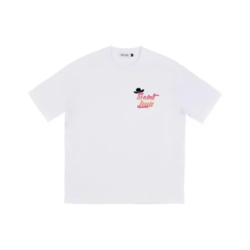 SSSAINT LOUIS Белая Унисекс Футболка
