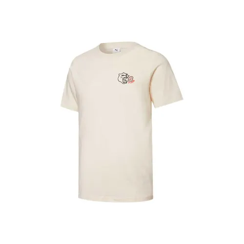 PUMA x THE BEAST T-Shirt Унисекс Цвет Egg Nog