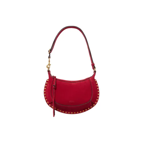 ISABEL MARANT Oskan Moon Телячья кожа Сумка через плечо Сумка на плечо Женская Красная