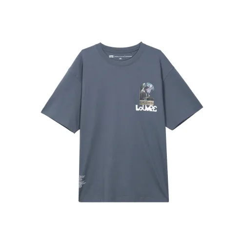 UNIQLO X LUFUGONG LIANMINGKUAN SS23 рубашка унисекс серый