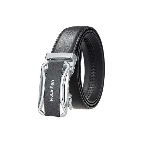 Mulinsen Ремни из коровьей кожи мужской ширина 3,5 см