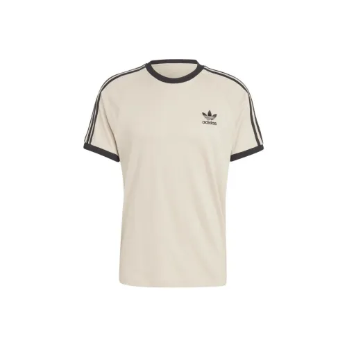 Adidas Originals ADICOLOR CLASSICS 3 Полосы T-рубашка Мужская Бежевая