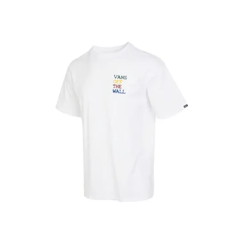 VANS Dart Board SS Белый Мужская Футболка