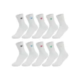 10 пачек (Белый Черный + Белый Синий + Белый Красный + Белый Зеленый + Белый Розовый)