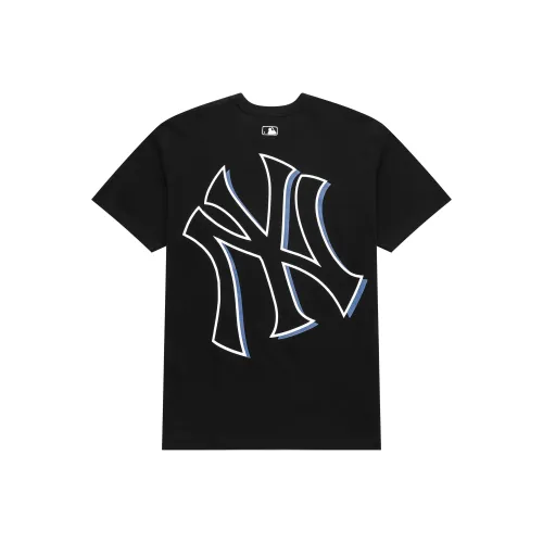 MLB Base Logo New York Yankees T-Shirt Unisex Black