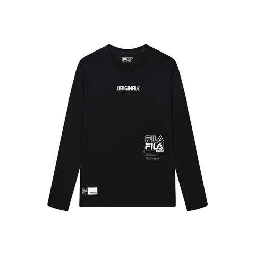 FILA Глубокий Черный Мужские Футболки