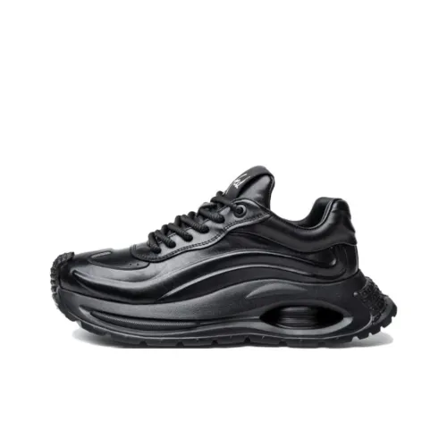 FED Амортизация Высота Увеличение Баланс Легкий Низкий Топ Толстая Подошва Мужские Кроссовки