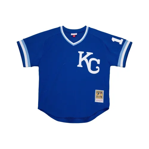 MITCHELL NESS T-Shirt Мужской Темно-синий