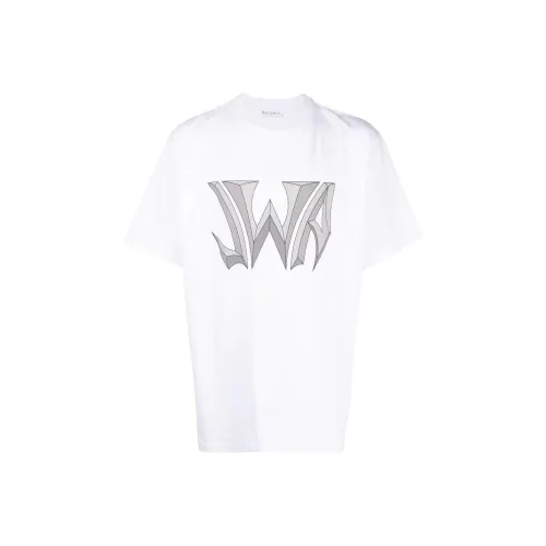 JW Anderson Белая Мужская T-Рубашка