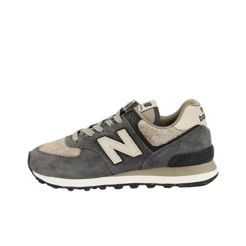 New Balance NB 574 Low Топ Беговые кроссовки Женские Серый