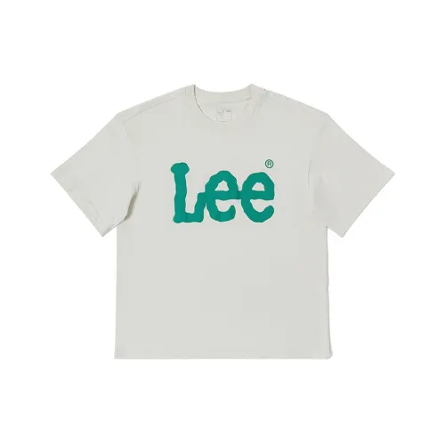 Lee SS23 T-Shirt Унисекс Молочно-белый