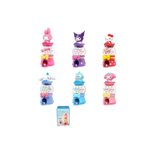 LIANYUDONGMAN Sanrio Yuzu Machine Collection Слепые коробки Один Mystery Коробка Целая коробка 6 шт