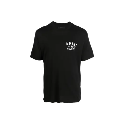 AMIRI Мужские черные футболки