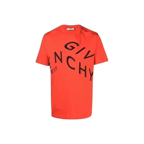 GIVENCHY Orange Мужская T-рубашка
