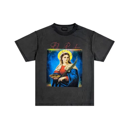 False Perception T-Shirt Унисекс Выстиранный Черный