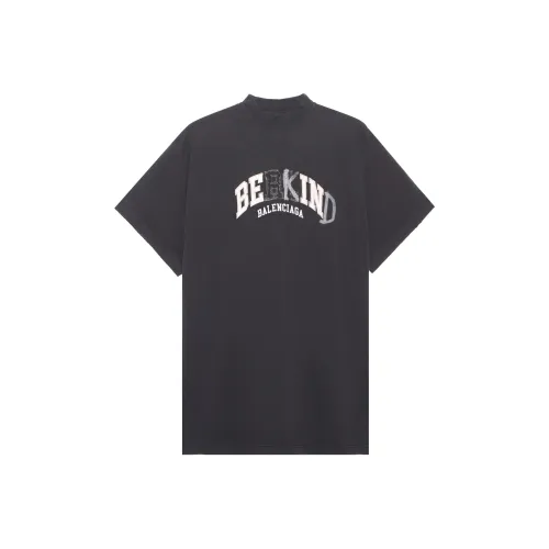 Balenciaga Мужские черные футболки