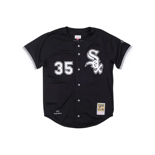 MITCHELL NESS T-Shirt Мужской Черный