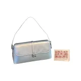 Серебристая +сумка для покупок