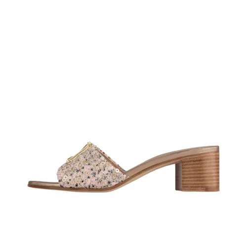 LOUIS VUITTON Capri Слипоны 4,5 см Женские Розовые