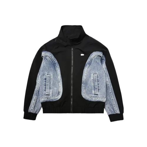 YOFVV Черная унисекс куртка