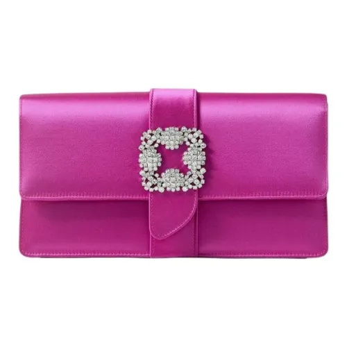MANOLO BLAHNIK Handbags Purple Women's