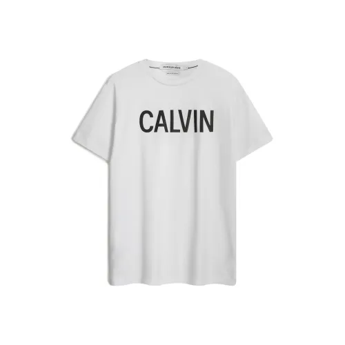 Calvin Klein Белая Унисекс Футболка