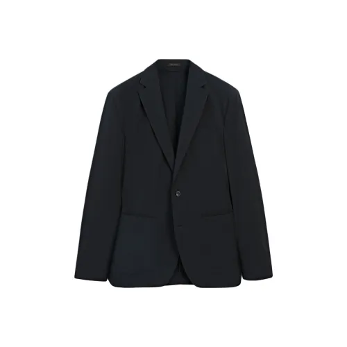 Massimo Dutti Морской Синий Мужской Деловые Костюмы