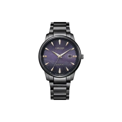 CITIZEN Светильник Кварцевый механизм Unisex Light Энергия Спутник Синхронизированный Серийный Часы 39,2 мм Фиолетовый