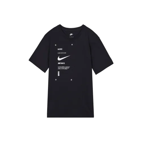 Nike Мужские черные футболки