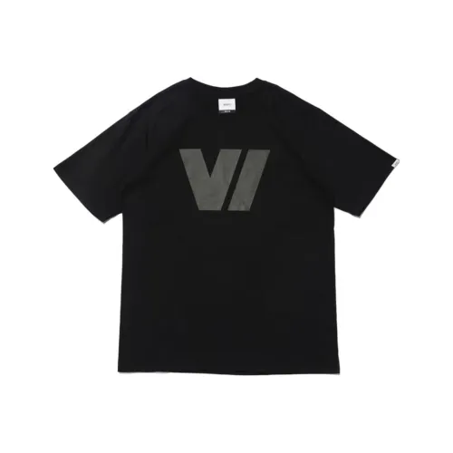 WTAPS Мужские черные футболки