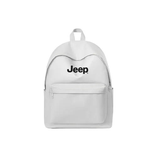 JEEP Theme Series Ткань Университетский Рюкзак Унисекс Серый Белый Краска Обсидиановый Черный Темно-Синий Синий