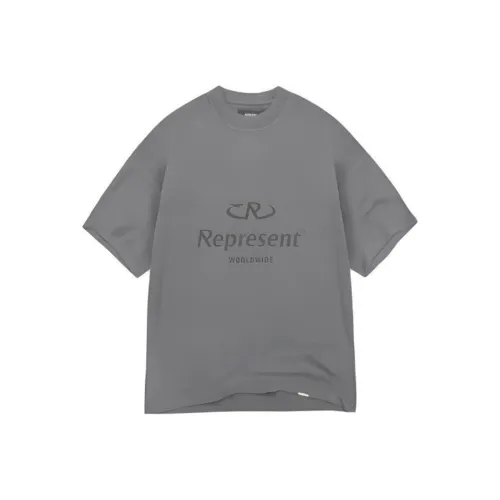 REPRESENT Серый Мужская T-Рубашка