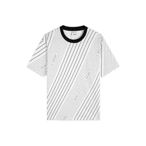 GXG Urban Aesthetics Of The Blockbuster Weaving Series Натуральная Белая Мужская T-Рубашка