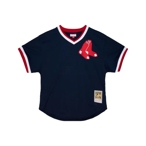 MITCHELL NESS T-Shirt Мужской Темно-синий