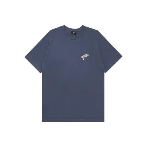 Stussy Темно-синие мужские футболки T