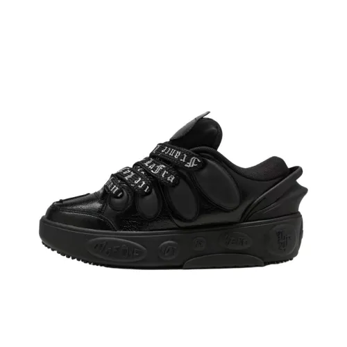 PUMA Chrome Детские баскетбольные кроссовки Low Топ Черный Школьный возраст