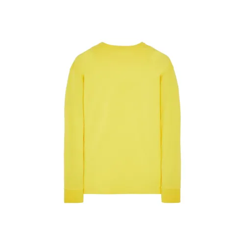 Stone Island Желтая Мужская Футболка