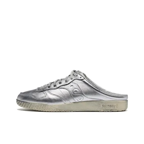 Saucony Bullet CT Устойчивый к истиранию Домашние тапочки Унисекс Серебряный