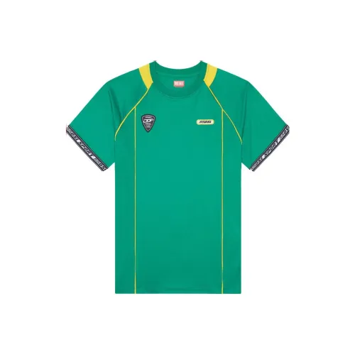 DIESEL SPORTS Зеленые Мужские Футболки