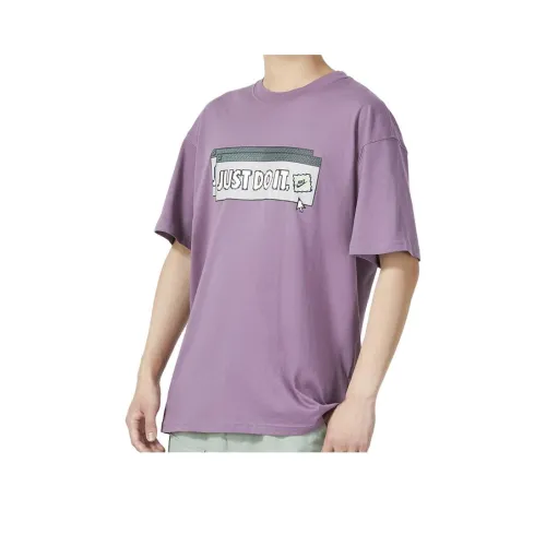Nike Фиолетовый Мужской T-Shirt