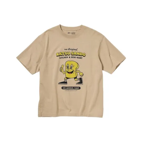 UNIQLO L.A. Eats Series T-Shirt Унисекс Хаки