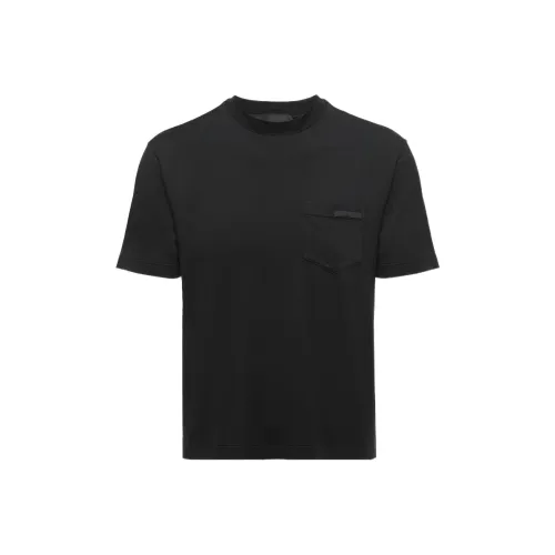 PRADA Мужские черные T-рубашки