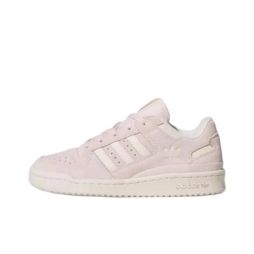 Adidas Originals FORUM Дышащие Низкие Кроссовки для Скейтбординга Женские Розовые