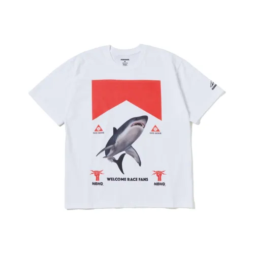 NEIGHBORHOOD Белая унисекс футболка