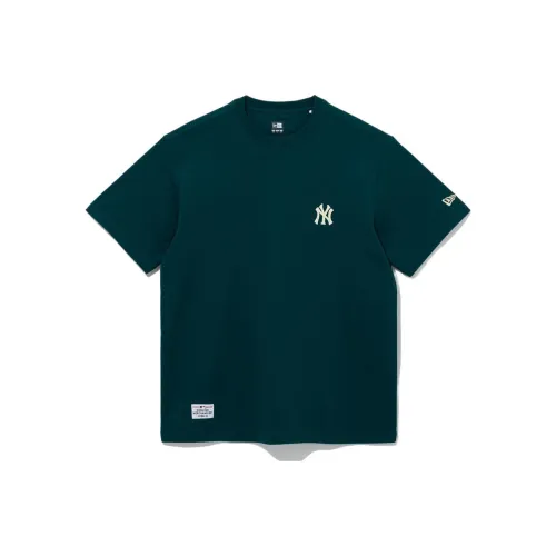 New Era T-Shirt Унисекс Темно-синий Зеленый